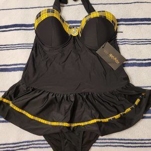 Hot Topic Harry Potter Hufflepuff Swimsuit